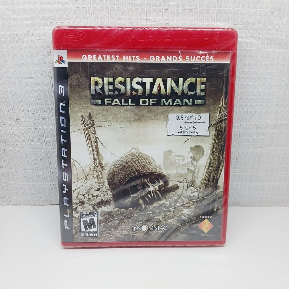 Resistance: Fall of Man, Sony PlayStation 3, Greatest Hits- Sealed, unopened,